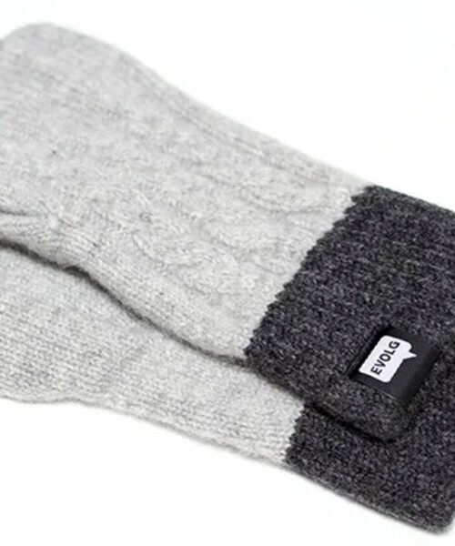 EVOLG(エヴォログ)の「【EVOLG/エヴォログ】LET2517 MINOS ニットグローブ 手袋(手袋・メンズ・ブラック/ネイビー/グレー/アイボリー・FREE)」の6枚目の写真