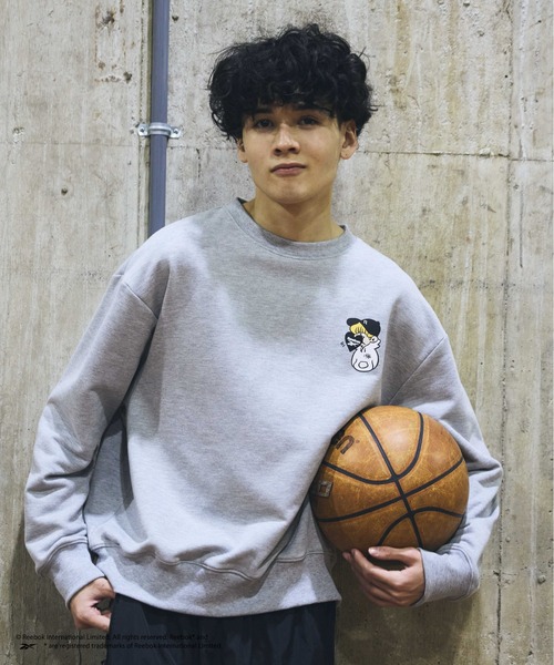 kaoyorinakami(カオヨリナカミ)の「Reebok boy sweat / リーボックボーイスウェット(スウェット・メンズ・グレー/ブラック・SMALL/LARGE/MEDIUM)」の20枚目の写真