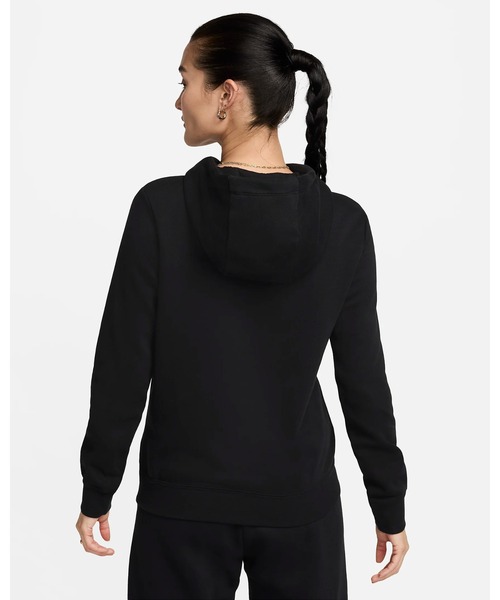NIKE(ナイキ)の「《NIKEアパレル》WSNSWクラブSTDフリースPOL/Sフーディ(パーカー・レディース・ブラック・XL/L/M/S)」の4枚目の写真