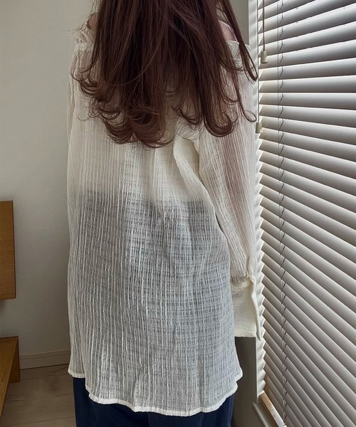 solleim（ソルレム）の「オフショルシアーチェックブラウス（シャツ/ブラウス・レディース・ブラック/オフホワイト・M/L）」の22枚目の写真