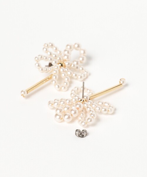 Chalulu / パール フラワー ピアス（ピアス（両耳用））｜Ray BEAMS