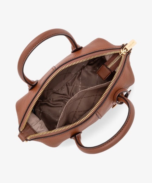 MICHAEL KORS（マイケルコース）の「HYDE ぺブル サッチェル スモール（ハンドバッグ・レディース・ブラウン系・FREE）」の5枚目の写真