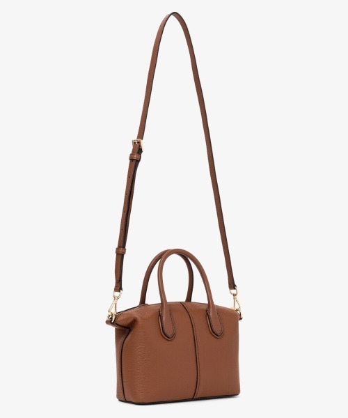 MICHAEL KORS（マイケルコース）の「HYDE ぺブル サッチェル スモール（ハンドバッグ・レディース・ブラウン系・FREE）」の6枚目の写真