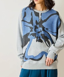 JUNRED | フラワージャガードニット(ニット/セーター)