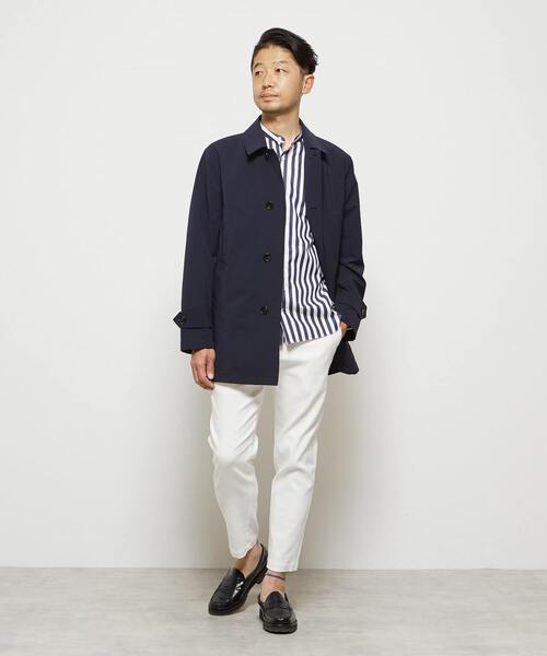 MEN'S MELROSE（メンズメルローズ）の「《WEB限定》【全6サイズ×7色展開】ハイストレッチアンクルテーパードパンツ（チノパンツ・メンズ・ブラック/ブルー/グレー/ホワイト/ネイビー/ベージュ/チャコールグレー・2/3/4/5/6/7）」の11枚目の写真