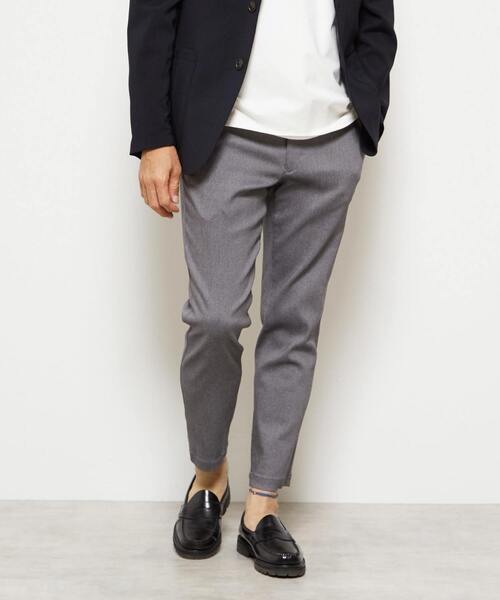 MEN'S MELROSE（メンズメルローズ）の「《WEB限定》【全6サイズ×7色展開】ハイストレッチアンクルテーパードパンツ（チノパンツ・メンズ・ブラック/ブルー/グレー/ホワイト/ネイビー/ベージュ/チャコールグレー・2/3/4/5/6/7）」の17枚目の写真