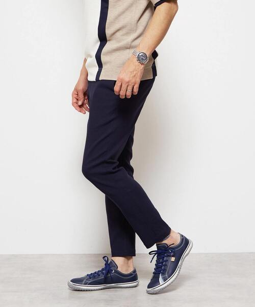 MEN'S MELROSE（メンズメルローズ）の「《WEB限定》【全6サイズ×7色展開】ハイストレッチアンクルテーパードパンツ（チノパンツ・メンズ・ブラック/ブルー/グレー/ホワイト/ネイビー/ベージュ/チャコールグレー・2/3/4/5/6/7）」の22枚目の写真