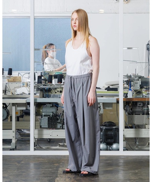 VOAAOV(ヴォアーブ)の「【VOAAOV】T/R TYPEWRITER Wide Pants(その他パンツ・メンズ・チャコールグレー/グレー/ブラック/ベージュ・1/2/0)」の8枚目の写真