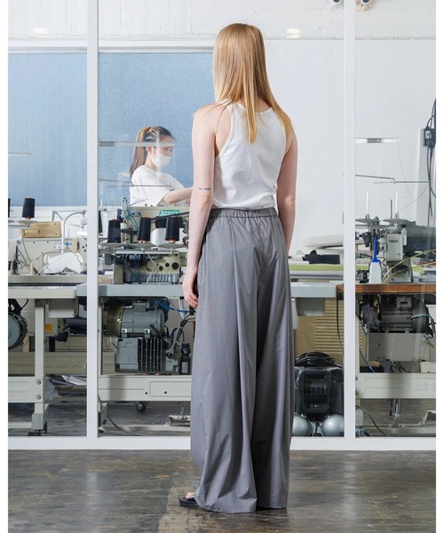 VOAAOV(ヴォアーブ)の「【VOAAOV】T/R TYPEWRITER Wide Pants(その他パンツ・メンズ・チャコールグレー/グレー/ブラック/ベージュ・1/2/0)」の9枚目の写真