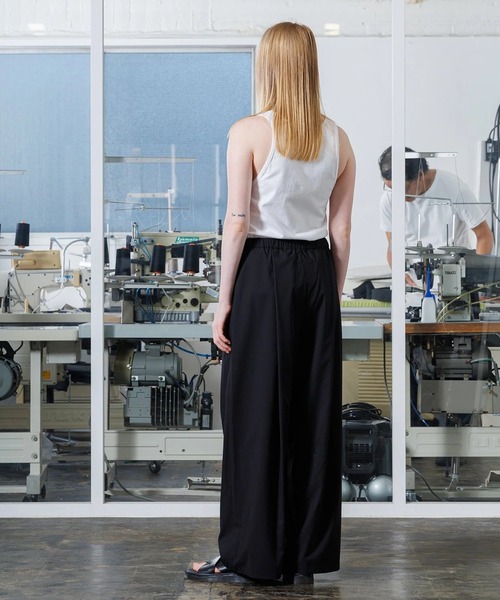 VOAAOV(ヴォアーブ)の「【VOAAOV】T/R TYPEWRITER Wide Pants(その他パンツ・メンズ・チャコールグレー/グレー/ブラック/ベージュ・1/2/0)」の7枚目の写真