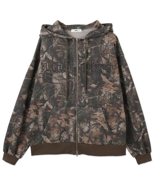 WEGO（ウィゴー）の「WEGO/【25年春夏新作】リアルツリーカモフラBIGZIPパーカー（パーカー・レディース・その他1・FREE）」の16枚目の写真