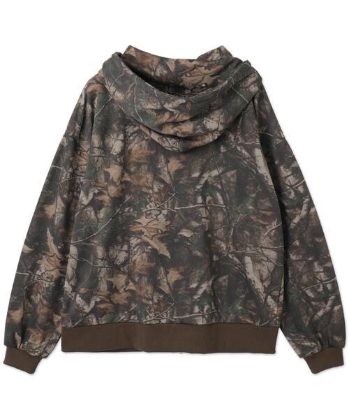 WEGO（ウィゴー）の「WEGO/【25年春夏新作】リアルツリーカモフラBIGZIPパーカー（パーカー・レディース・その他1・FREE）」の17枚目の写真