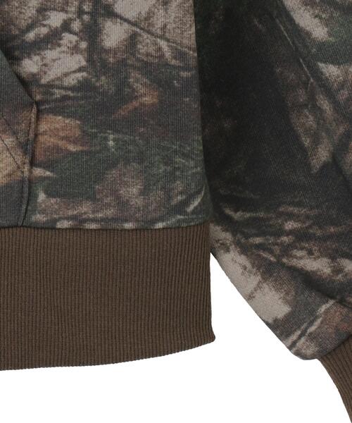 WEGO（ウィゴー）の「WEGO/【25年春夏新作】リアルツリーカモフラBIGZIPパーカー（パーカー・レディース・その他1・FREE）」の22枚目の写真