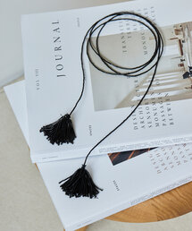 Whim Gazette | 【SHANNON BOND】ガラスビーズフリンジネックレス(ネックレス)