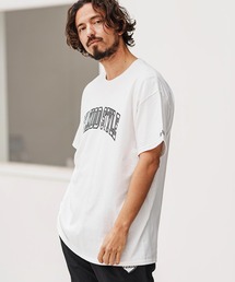 mt9508- Dry touch Arch logo print Tee Tシャツ