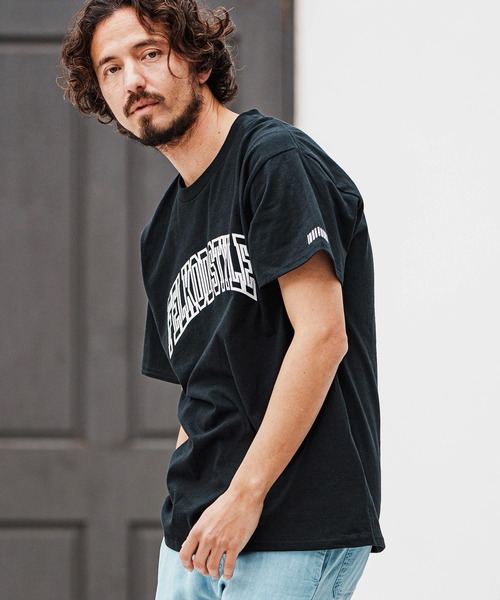 felkod(フィルコッド)の「mt9508- Dry touch Arch logo print Tee Tシャツ(Tシャツ/カットソー・メンズ・ホワイト/ブラック/グリーン系その他・XL/L/M/S)」の5枚目の写真