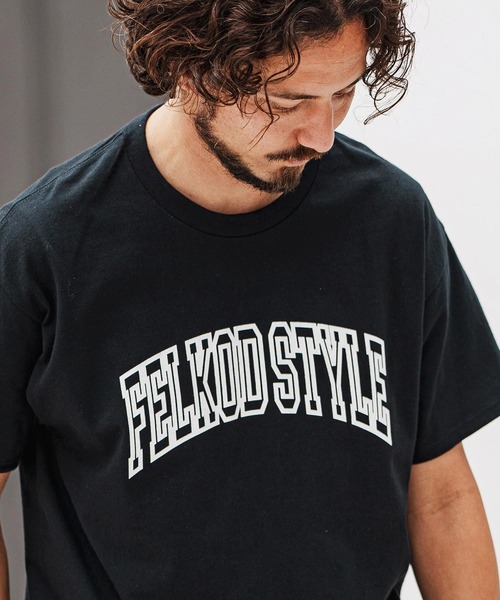 felkod(フィルコッド)の「mt9508- Dry touch Arch logo print Tee Tシャツ(Tシャツ/カットソー・メンズ・ホワイト/ブラック/グリーン系その他・XL/L/M/S)」の6枚目の写真