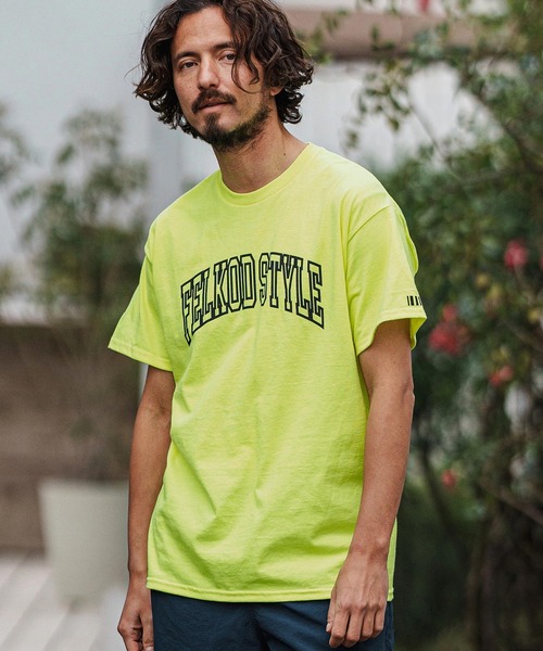 felkod(フィルコッド)の「mt9508- Dry touch Arch logo print Tee Tシャツ(Tシャツ/カットソー・メンズ・ホワイト/ブラック/グリーン系その他・XL/L/M/S)」の15枚目の写真