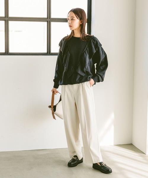 セール】裏毛フリルスウェット/305055（スウェット）｜GLOBAL WORK