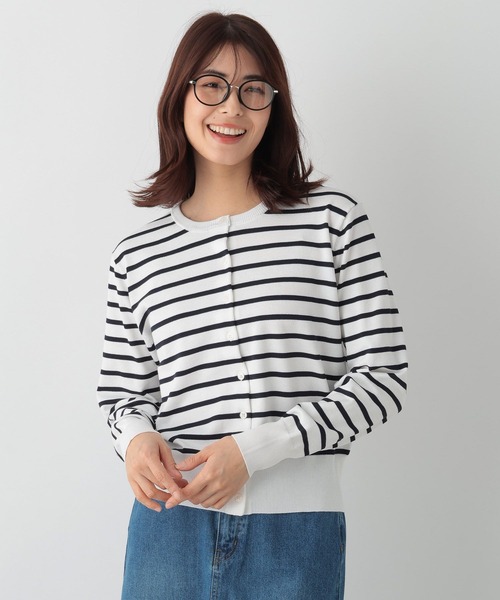 FOUND GOOD(ファウンドグッド)の「14GキレイナクルーニットCD(ニット/セーター・レディース・イエロー系2/ブルー系5/グリーン系2/グレー系/ベージュ/ブラック・L/M/S)」の3枚目の写真