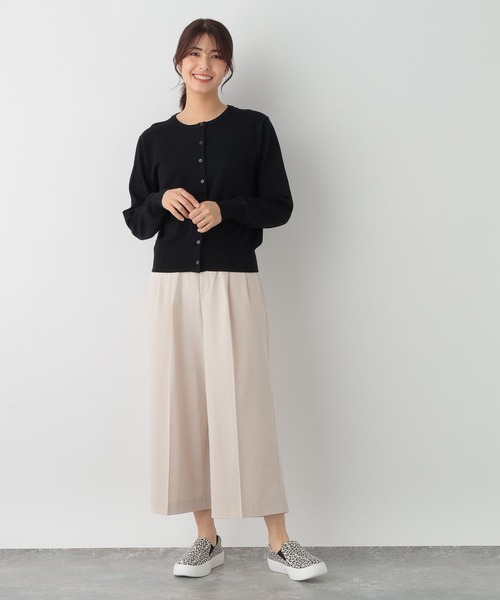 FOUND GOOD(ファウンドグッド)の「14GキレイナクルーニットCD(ニット/セーター・レディース・イエロー系2/ブルー系5/グリーン系2/グレー系/ベージュ/ブラック・L/M/S)」の12枚目の写真