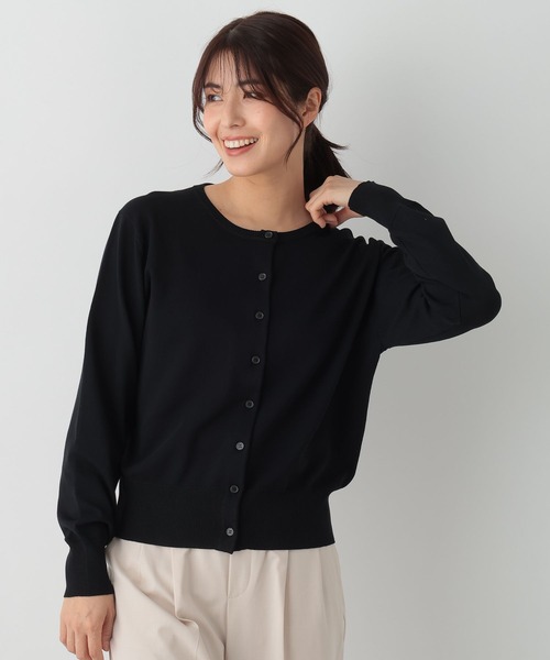 FOUND GOOD(ファウンドグッド)の「14GキレイナクルーニットCD(ニット/セーター・レディース・イエロー系2/ブルー系5/グリーン系2/グレー系/ベージュ/ブラック・L/M/S)」の7枚目の写真