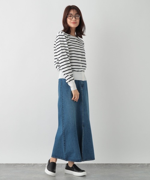 FOUND GOOD(ファウンドグッド)の「14GキレイナクルーニットCD(ニット/セーター・レディース・イエロー系2/ブルー系5/グリーン系2/グレー系/ベージュ/ブラック・L/M/S)」の9枚目の写真