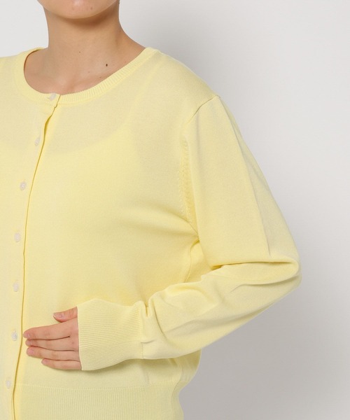 FOUND GOOD(ファウンドグッド)の「14GキレイナクルーニットCD(ニット/セーター・レディース・イエロー系2/ブルー系5/グリーン系2/グレー系/ベージュ/ブラック・L/M/S)」の20枚目の写真