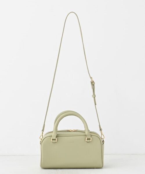 COHINA(コヒナ)の「COHINAレクタングルBAG 【低身長・小柄女性】(ショルダーバッグ・レディース・ブラック/グリーン/ベージュ・F)」の4枚目の写真