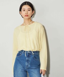 CITEN | ＜CITEN＞リブ2WAY紐ロンT(Tシャツ/カットソー)