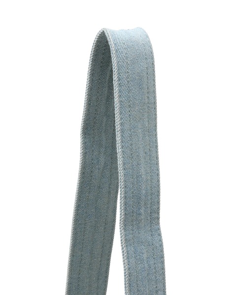 X-girl（エックスガール）の「STUDDED DENIM SHOULDER BAG（ショルダーバッグ・レディース・ブラック/ライトインディゴブルー・ONE SIZE）」の20枚目の写真