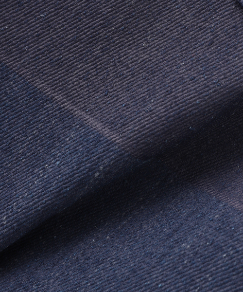 417 EDIFICE（フォーワンセブンエディフィス）の「Coating DENIM WIDEsleeve G / デニムジャケット（デニムジャケット・メンズ・ネイビー/ホワイト・MEDIUM/LARGE）」の12枚目の写真