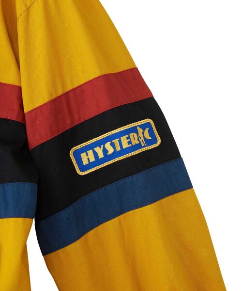HYSTERIC GLAMOUR(ヒステリックグラマー)の「HYSTERIC レーシングジャケット(ブルゾン・メンズ・イエロー/ホワイト/ブラック・X-LARGE/MEDIUM/LARGE/SMALL)」の11枚目の写真