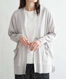ikka | 【洗える】さらっとVネックカーディガン(カーディガン/ボレロ)