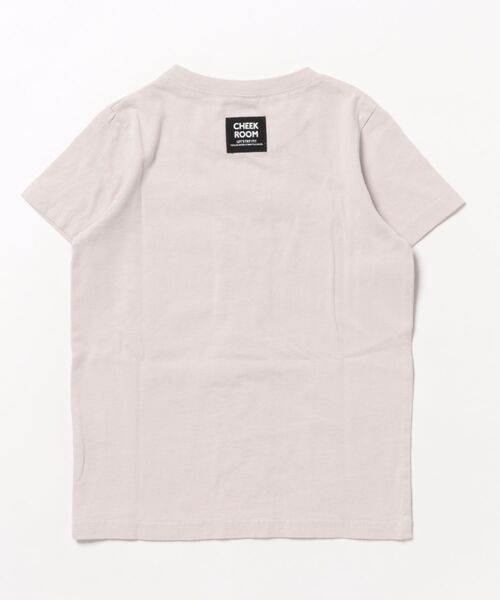 CHEEK ROOM（チークルーム）の「チークルーム パンダさんTシャツ（Tシャツ/カットソー・キッズ・グレー・80ｃｍ/90cm/110cm/100cm/120cm/130cm）」の2枚目の写真