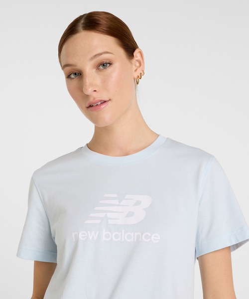 Tシャツ・カットソー New Balance WOMEN Ringer Short Sleeve T-Shirt SLIM FIT S New Balance(ニューバランス) Tシャツ・カットソー(レディース