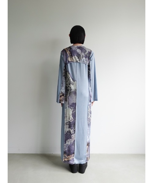 sahara（サハラ）の「Art Print Layered Dress/アートプリント