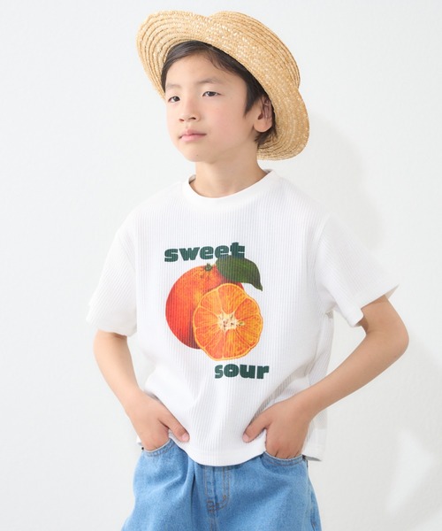 セール】【KIDS】【GOOD HOLIDAY】スーベニアリブTEE（Tシャツ