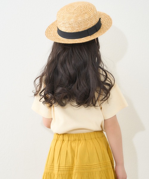 CIAOPANIC TYPY(チャオパニックティピー)の「【KIDS】【GOOD HOLIDAY】スーベニアリブTEE(Tシャツ/カットソー・キッズ・チャコールグレー/ホワイト系その他/ホワイト/イエロー・X-LARGE/LARGE/MEDIUM/SMALL/XX-LARGE)」の20枚目の写真