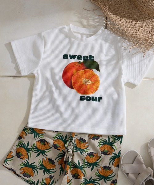 CIAOPANIC TYPY(チャオパニックティピー)の「【KIDS】【GOOD HOLIDAY】スーベニアリブTEE(Tシャツ/カットソー・キッズ・チャコールグレー/ホワイト系その他/ホワイト/イエロー・X-LARGE/LARGE/MEDIUM/SMALL/XX-LARGE)」の16枚目の写真
