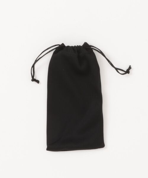 BARELY BLUE（ベアリーブルー）の「【 BARELY BLUE / ベアリーブルー 】 メタル スクエア フレーム ダイヤ デザイン メガネ / 伊達メガネ（メガネ・レディース・ゴールド/シルバー/ブラック・FREE）」の4枚目の写真