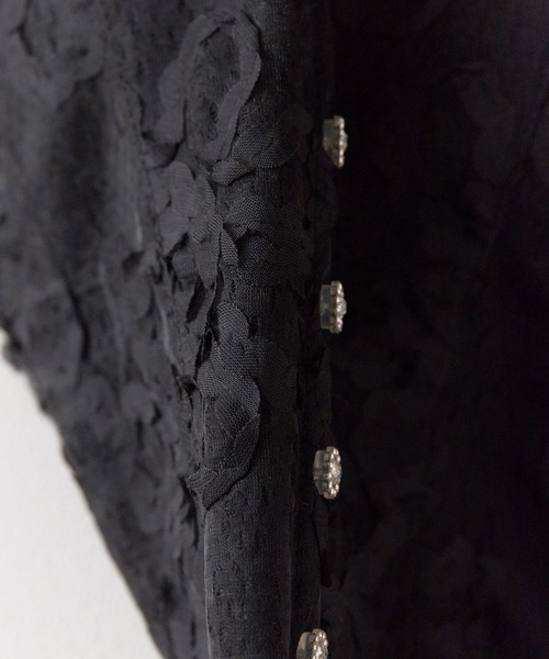 BLANK (ブランク)の「Lace Frill bustier camisole / レースフリルビスチェキャミソール(キャミソール・レディース・ブラック/ベージュ/ホワイト/ブラック系2/ホワイト系2・FREE)」の12枚目の写真