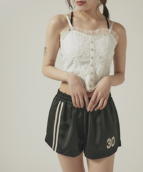 Lace Frill bustier camisole / レースフリルビスチェ