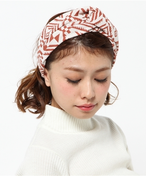 Ray BEAMS（レイビームス）の「Ctrl freak / ネイティブ ヘアバンド（ヘアバンド・レディース・ブラック/ブラウン/ブルー・ONE SIZE）」の2枚目の写真