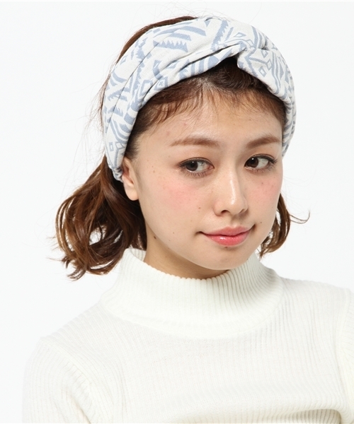 Ray BEAMS（レイビームス）の「Ctrl freak / ネイティブ ヘアバンド（ヘアバンド・レディース・ブラック/ブラウン/ブルー・ONE SIZE）」の3枚目の写真