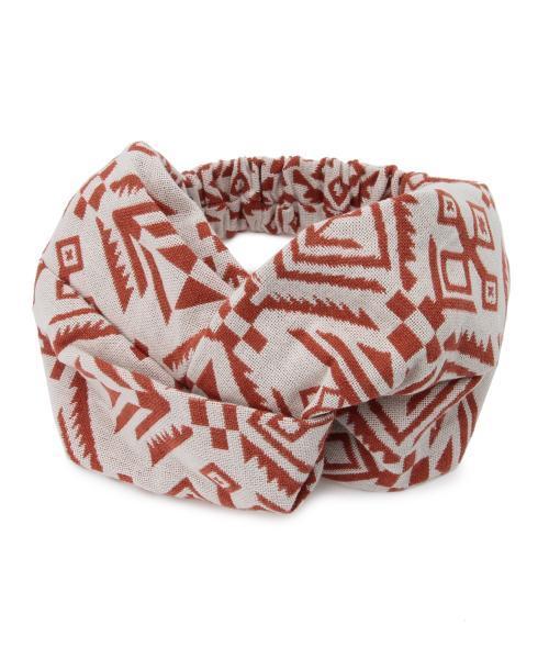 Ray BEAMS（レイビームス）の「Ctrl freak / ネイティブ ヘアバンド（ヘアバンド・レディース・ブラック/ブラウン/ブルー・ONE SIZE）」の10枚目の写真