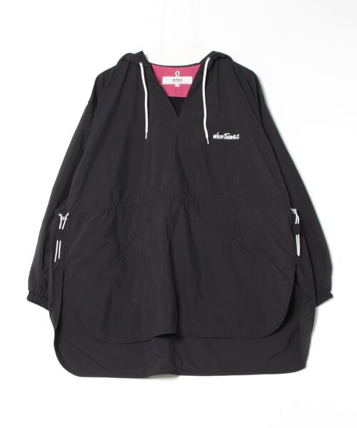 WILD THINGS（ワイルドシングス）の「BEACH PARKA ビーチ パーカー（パーカー・レディース・ブラック・M）」の4枚目の写真