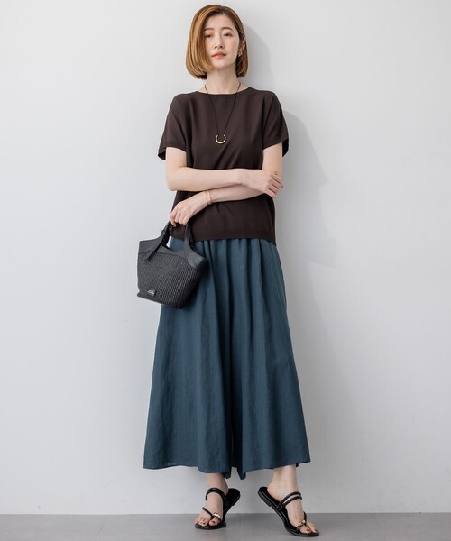 23区(ニジュウサンク)の「【Oggi8月号掲載】フープトップ ネックレス(ネックレス・レディース・ゴールド系/シルバー系・F)」の10枚目の写真