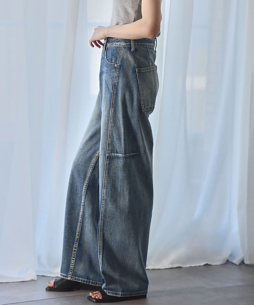 未使用 2025SS 10OZワークパンツ デニム TT6386EM000366_3_l.jpg