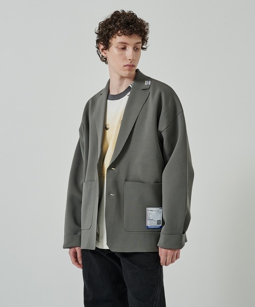 In・stru(men-tal).(インストルメンタル)の「【MIHARAYASUHIRO/ミハラヤスヒロ】MILAN RIB JACKET(テーラードジャケット・メンズ・ネイビー/ダークグレー/ライトグレー・46/44/48)」の12枚目の写真